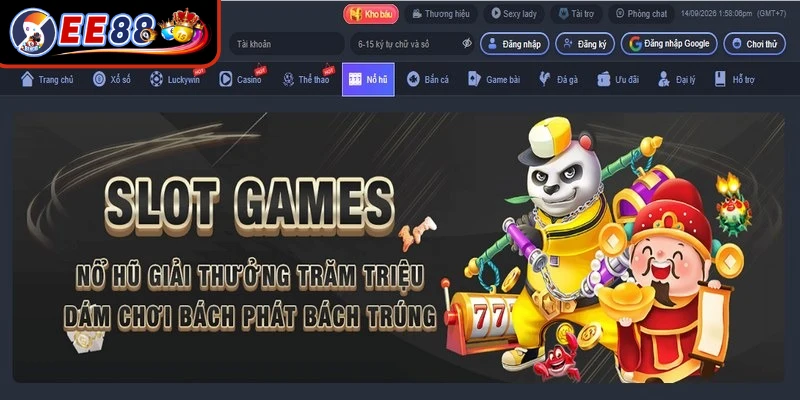 Nổ hũ EE88 là điểm đến lý tưởng cho những người đam mê săn thưởng 