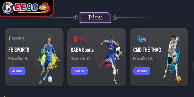 Top những nhà cung cấp game đẳng cấp cho chuyên mục thể thao